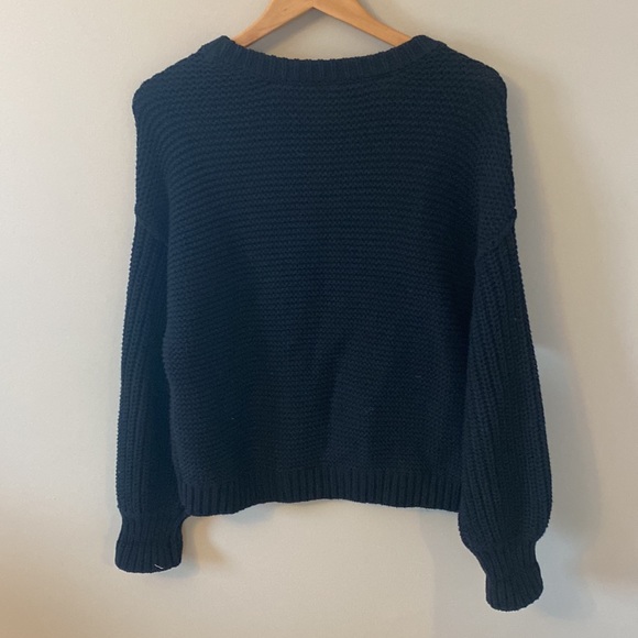 Free People Black Sweater - Picture 3 of 3